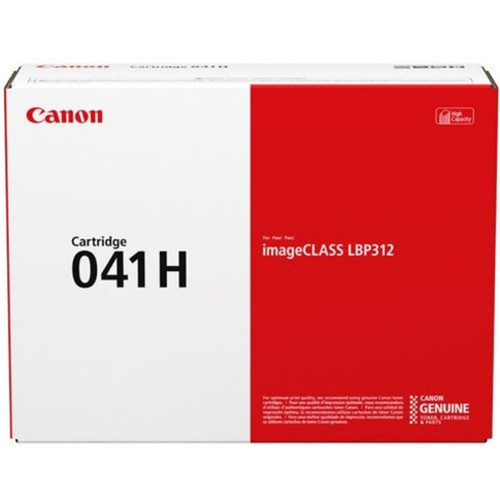 Canon 041 Original High Yield Laser Toner Cartridge - Black Pack - 20000 Pages 0453C001