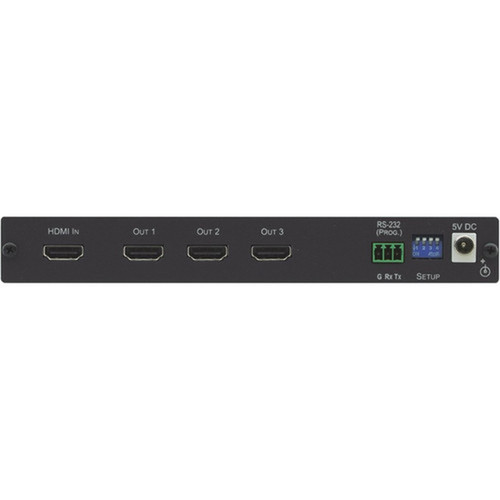 Kramer 13 4K60 444 HDCP 22 HDMI 20 DA - 4096 x 2160 - 1 x HDMI In - 3 x HDMI Out - Serial Port VM-3H2