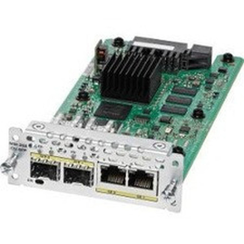 Cisco 2-Port Gigabit Ethernet WAN Network Interface Module - For Wide Area Network - 2 x RJ-45 1000Base-T WAN - Twisted Pair Optical NIM-2GE-CU-SFP-RF