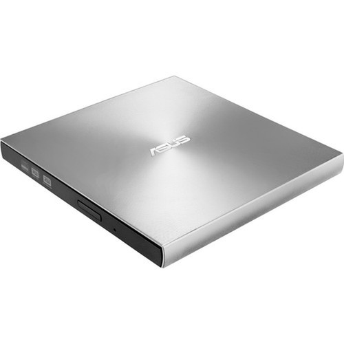 Asus ZenDrive SDRW-08U9M-U DVD-Writer - External - Silver - DVD-RAM177R177RW Support - 24x CD Read24x CD Write24x CD Rewrite SDRW-08U9M-USILGASP2G