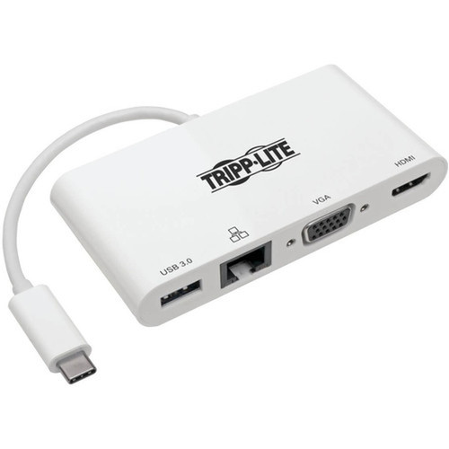 Tripp Lite U444-06N-HV4GU Docking Station - for NotebookTabletSmartphoneProjectorMonitor - USB 31 Type C - 2 x USB Ports - 1 x - U444-06N-HV4GU