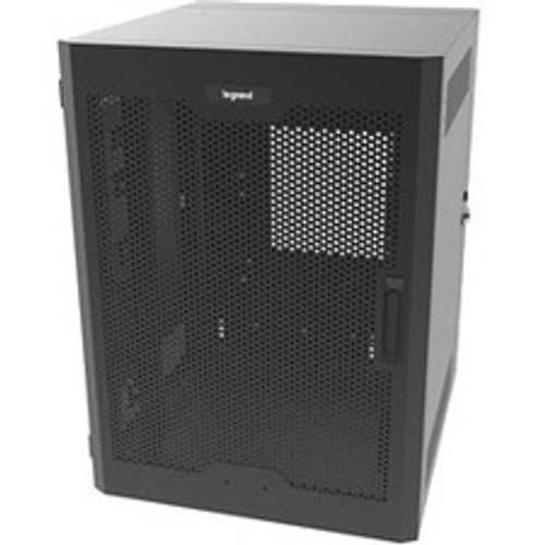Ortronics 12RU, Swing-Out Wall-Mount Cabinet, Perforated Door - For LAN Switch, Patch Panel - 12U Rack Height23.50" (596.90 mm) Rack - (Fleet Network)
