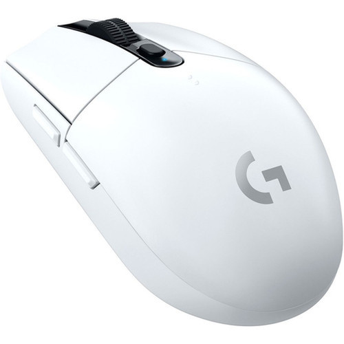 Logitech G305 LIGHTSPEED Wireless Gaming Mouse - Optical - Wireless - Wi-Fi - White - USB - 12000 dpi - 6 Buttons 910-005289