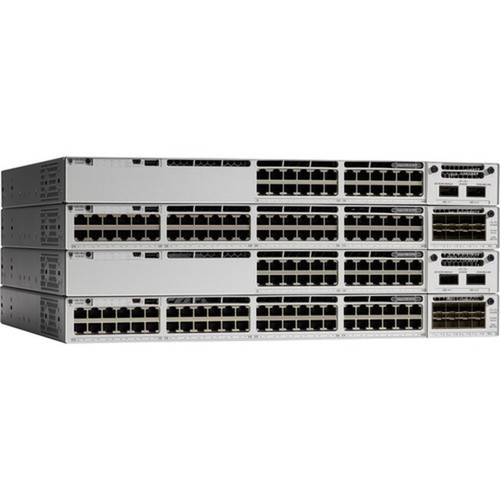Cisco Catalyst 9300 24-port PoE Network Essentials - 24 Ports - Manageable - Gigabit Ethernet - 101001000Base-T - Refurbished - 2 C9300-24P-E-RF