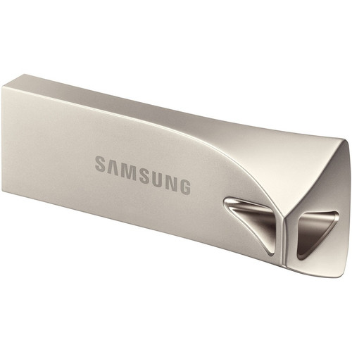 Samsung USB 3.1 Flash Drive BAR Plus 128GB Champagne Silver - 128 GB - USB 3.1 - Champagne Silver - 5 Year Warranty (Fleet Network)