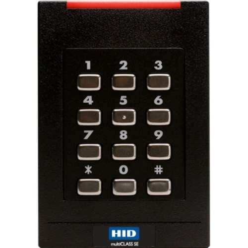 HID multiCLASS SE RPK40 Smart Card Reader - Cable - 0.79" (20 mm) Operating Range - Pigtail - Black (Fleet Network)