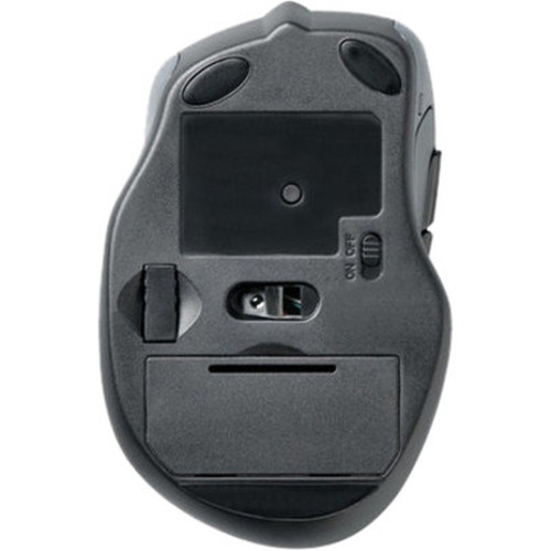 Kensington Pro Fit Wireless Mid-Size Mouse - Optical - Wireless - Radio Frequency - Gray - USB - 1600 dpi - Scroll Wheel - Medium Size K72423AMA