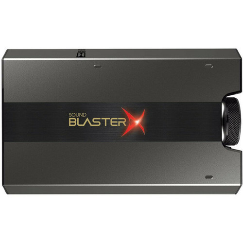Sound Blaster Sound BlasterX G6 External Sound Card - 32 bit DAC Data Width - 71 Sound Channels - External - Micro USB - 4 Byte 384 - 70SB177000000