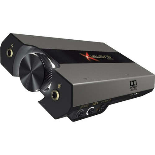 Sound Blaster Sound BlasterX G6 External Sound Card - 32 bit DAC Data Width - 71 Sound Channels - External - Micro USB - 4 Byte 384 - 70SB177000000