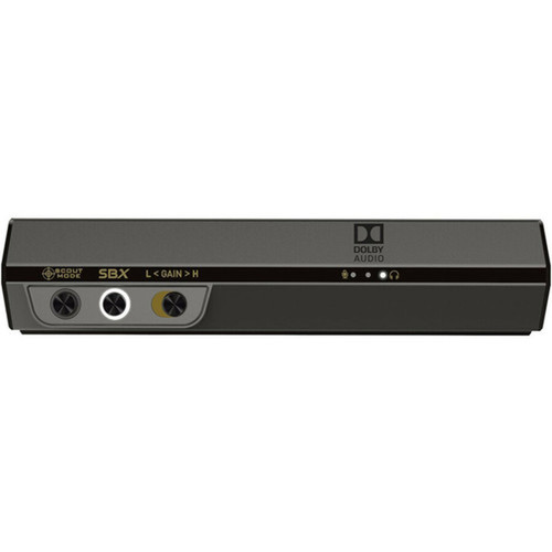 Sound Blaster Sound BlasterX G6 External Sound Card - 32 bit DAC Data Width - 71 Sound Channels - External - Micro USB - 4 Byte 384 - 70SB177000000