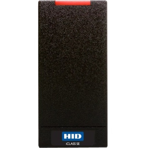 HID iCLASS SE R10 Smart Card Reader - Cable - 3.54" (90 mm) Operating Range - Pigtail - Black (Fleet Network)