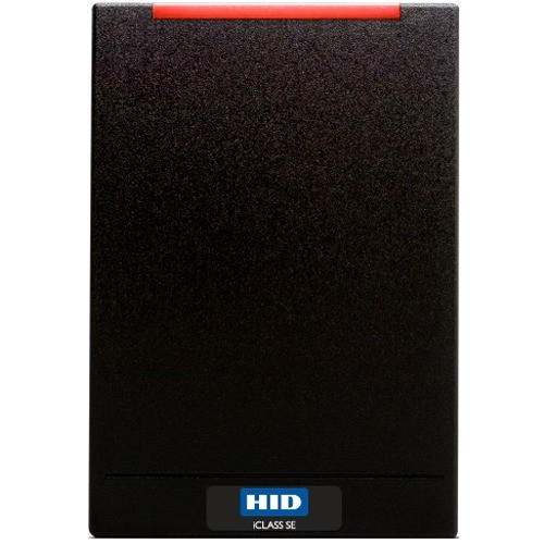 HID iCLASS SE R40 Smart Card Reader - Cable - 3.20" (81.28 mm) Operating Range - Pigtail - Black (Fleet Network)