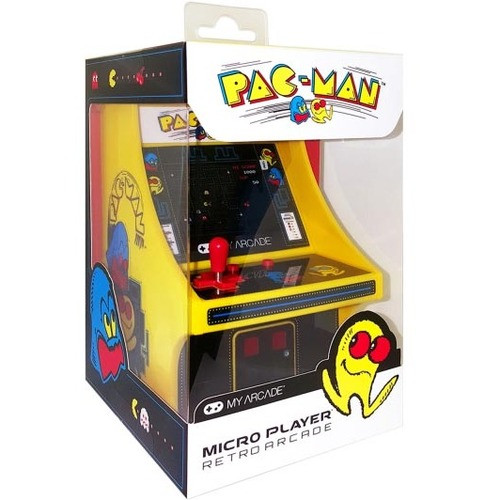 DreamGear Collectible Retro Micro Player, Pac-Man, Yellow - 1 Each - Yellow (Fleet Network)