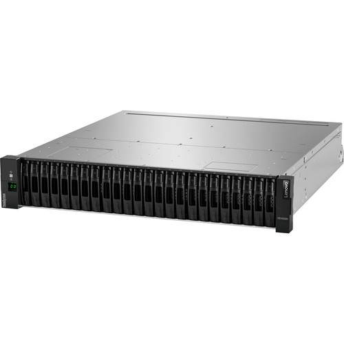 Lenovo ThinkSystem DE4000H FC Hybrid Flash Array SFF - 24 x HDD Supported - 24 x SSD Supported - 2 x 12Gb/s SAS Controller - RAID 0, - (Fleet Network)