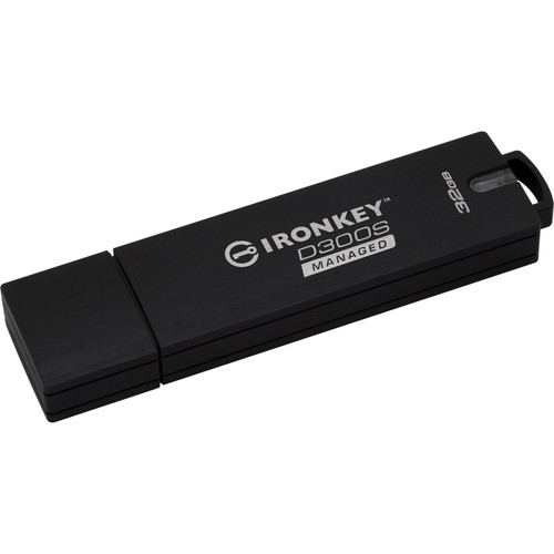 Kingston 32GB IronKey D300 USB 3.1 Flash Drive - 32 GB - USB 3.1 (Fleet Network)