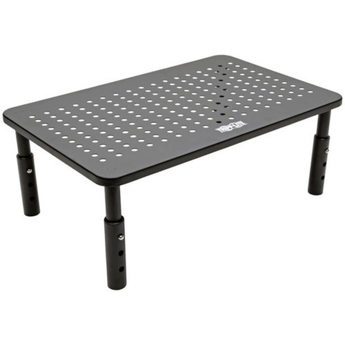 Tripp Lite Monitor Riser for Desk 14 x 9 in - Height Adjustable Metal Black - 20 kg Load Capacity - 1551 39395 mm Height x x MR1411M