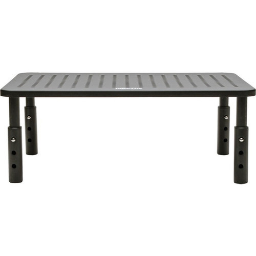 Tripp Lite Monitor Riser for Desk 14 x 9 in - Height Adjustable Metal Black - 20 kg Load Capacity - 1551 39395 mm Height x x MR1411M