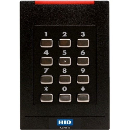 HID iCLASS SE RK40 Smart Card Reader - Cable - 550 13970 mm Operating Range - Black 921NWPTEK00482