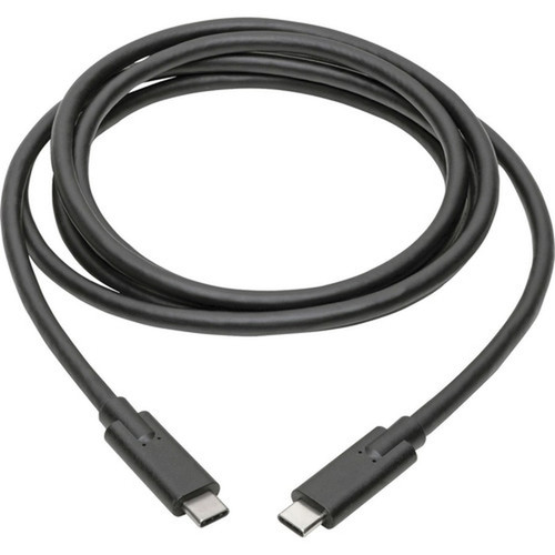 Tripp Lite Thunderbolt 3 Data Transfer Cable - 6 ft Thunderbolt 3 Data Transfer Cable for Smartphone Chromebook Ultrabook Hard Wall U420-006-5A