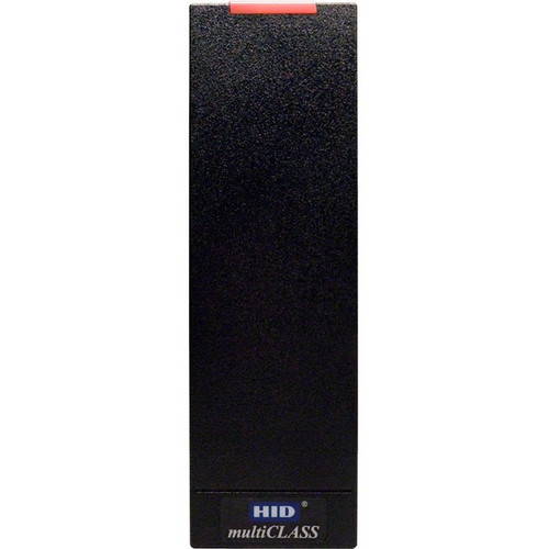 HID multiCLASS SE RP15 Card Reader Access Device - Black Door, Indoor, Outdoor - Proximity - 4.33" (110 mm) Operating Range - Serial - (Fleet Network)