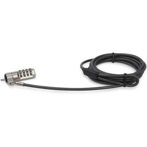 StarTechcom 65ft Laptop Cable Lock - 4 Digit Combination Anti-Theft Security Lock for K-Slot DesktopComputerDevice -Vinyl Coated - LTLOCK4D