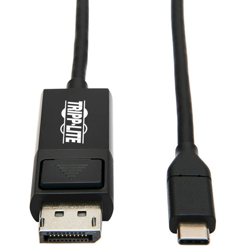 Tripp Lite U444-006-DP-BE USB-C to DisplayPort Adapter, M/M, Black, 6 ft. - 6 ft DisplayPort/Thunderbolt 3 A/V Cable for Smartphone, - (Fleet Network)