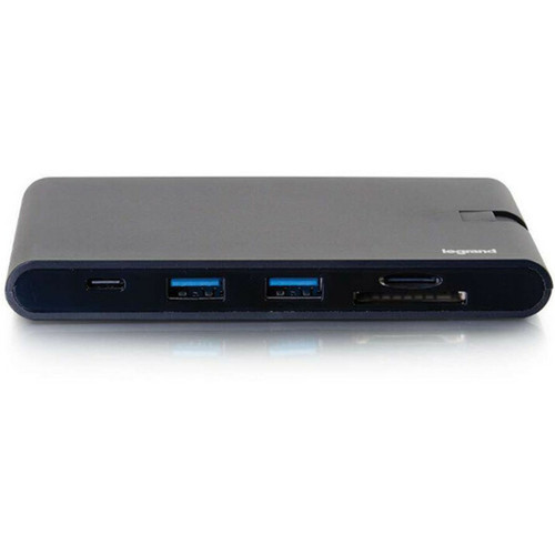 C2G USB C Portable Laptop Dock with HDMI VGA Ethernet USB-C USB-A SD Card Reader - for NotebookTablet PCDesktop PCSmartphone - 26916
