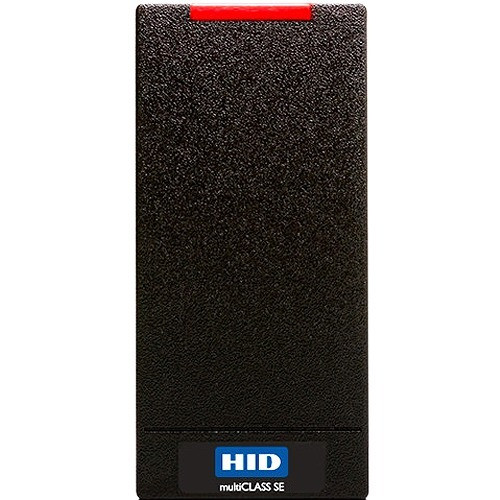 HID multiCLASS SE RP10 Smart Card Reader - Cable - 0.80" (20.32 mm) Operating Range - Wiegand - Black (Fleet Network)