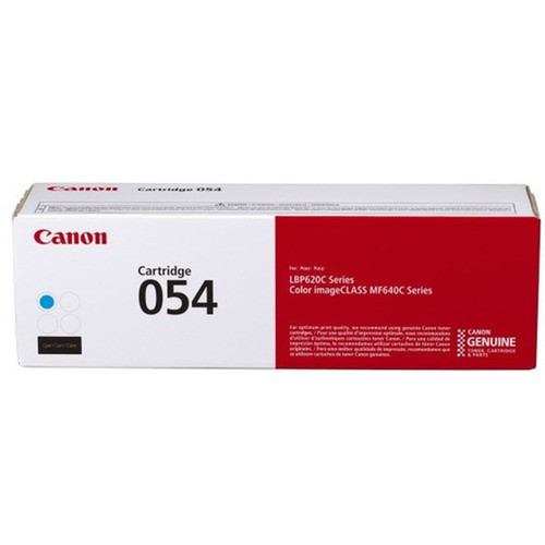 Canon 054 Original Laser Toner Cartridge - Cyan - 1 Pack - 1200 Pages 3023C001