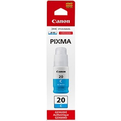 Canon GI-20 Cyan Ink Bottle - Inkjet - Cyan (Fleet Network)