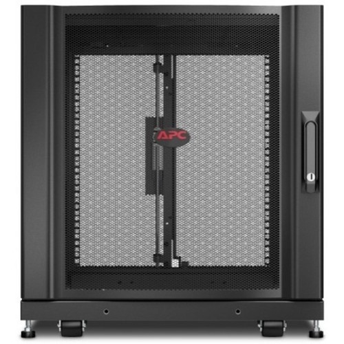 APC by Schneider Electric NetShelter SX 12U Server Rack Enclosure 600mm x 900mm w Sides Black - For Server Storage - 12U Rack Height AR3003