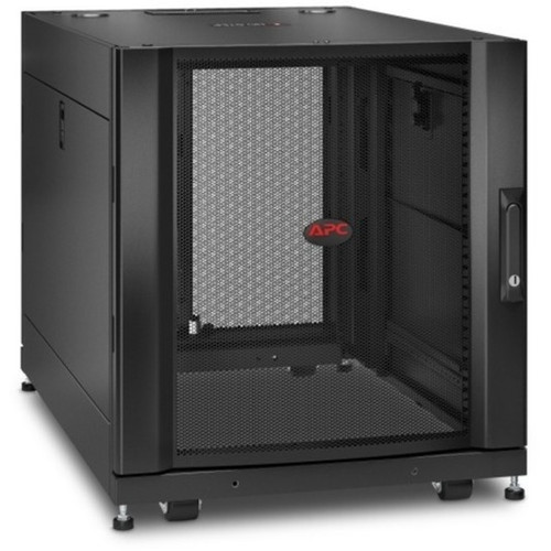 APC by Schneider Electric NetShelter SX 12U Server Rack Enclosure 600mm x 900mm w Sides Black - For Server Storage - 12U Rack Height AR3003