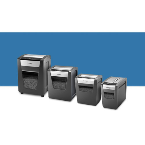 Kensington OfficeAssist Shredder M100S Anti-Jam Cross Cut - Non-continuous Shredder - Cross Cut - 10 Per Pass - for shredding Paper - K52076AM