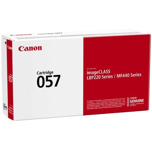 Canon 057 Original Laser Toner Cartridge - Black - 1 Pack - 3100 Pages (Fleet Network)