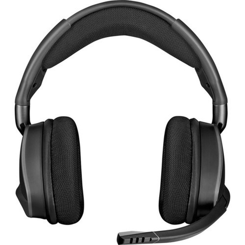 Corsair VOID RGB ELITE Wireless Premium Gaming Headset with 71 Surround Sound - Carbon - Stereo - Wireless - 40 ft - 32 Ohm - 20 Hz - CA-9011201-NA
