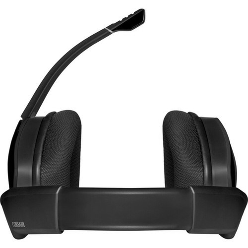 Corsair VOID RGB ELITE Wireless Premium Gaming Headset with 71 Surround Sound - Carbon - Stereo - Wireless - 40 ft - 32 Ohm - 20 Hz - CA-9011201-NA