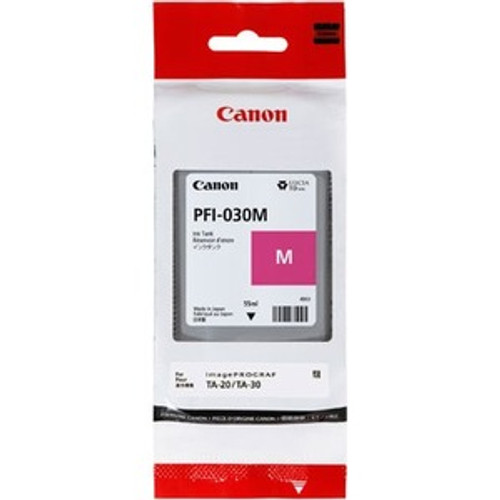 Canon PFI-030M Original Inkjet Ink Cartridge - Magenta - 1 Pack - Inkjet - 1 Pack (Fleet Network)
