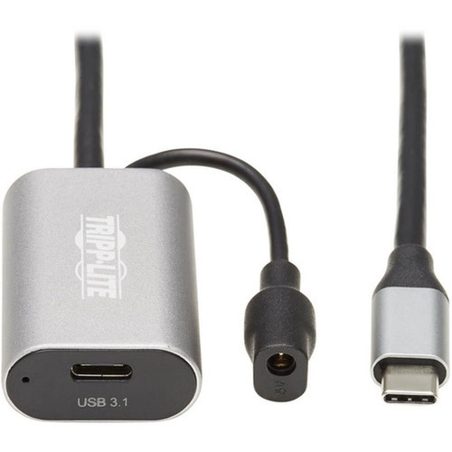 Tripp Lite U330-05M-C2C USB-C Active Extension Cable USB-C to USB-C MF 16 ft 5 m - 164 ft USB Data Transfer Cable for Tablet U330-05M-C2C