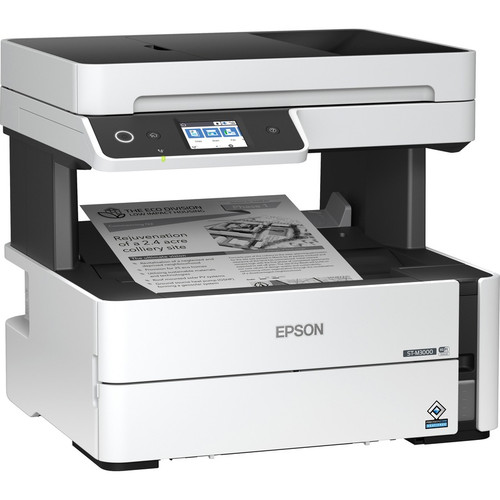 Epson WorkForce ST-M3000 Monochrome Multifunction Supertank Printer. Cartridge Free MFP with ADF & Fax Inkjet dpi Print-Automatic dpi (Fleet Network)