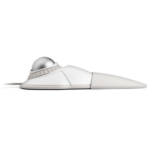 Kensington Orbit Trackball with Scroll Ring - White - Optical - Cable - White - USB - Scroll Ring - 2 Buttons - Symmetrical K72500WW