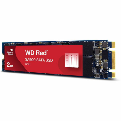 Western Digital Red WDS200T1R0B 2 TB Solid State Drive - M2 2280 Internal - SATA SATA600 - 1300 TB TBW - 560 MBs Maximum Read - 5 WDS200T1R0B