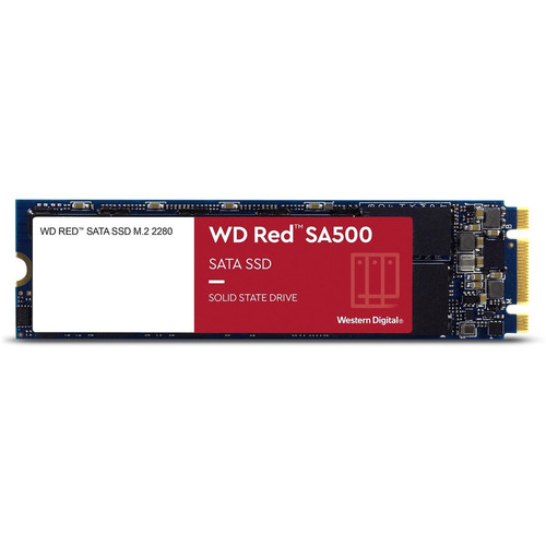 Western Digital Red WDS500G1R0B 500 GB Solid State Drive - M.2 2280 Internal - SATA (SATA/600) - 350 TB TBW - 560 MB/s Maximum Read - (Fleet Network)