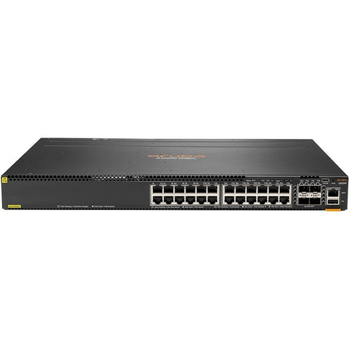 Aruba 6300M 24-port 1GbE Class 4 PoE and 4-port SFP56 Switch - 24 Ports - Manageable - 3 Layer Supported - Modular - 4 SFP Slots - - - (Fleet Network)