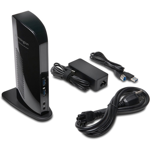 Kensington SD4100v Docking Station - for Notebook/Tablet/Monitor - USB 3.1 Type A - 6 x USB Ports - Network (RJ-45) - DisplayPort - - (Fleet Network)