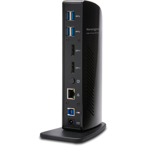Kensington SD4100v Docking Station - for NotebookTabletMonitor - USB 31 Type A - 6 x USB Ports - Network RJ-45 - DisplayPort - - K38255NA