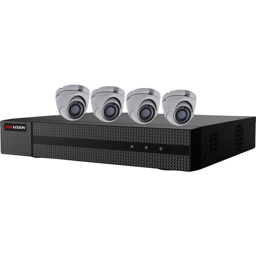 Hikvision 2 MP Value Express TurboHD Kits - 1 TB HDD - Digital Video Recorder, Camera - 1920 x 1080 Camera Resolution - HDMI (Fleet Network)