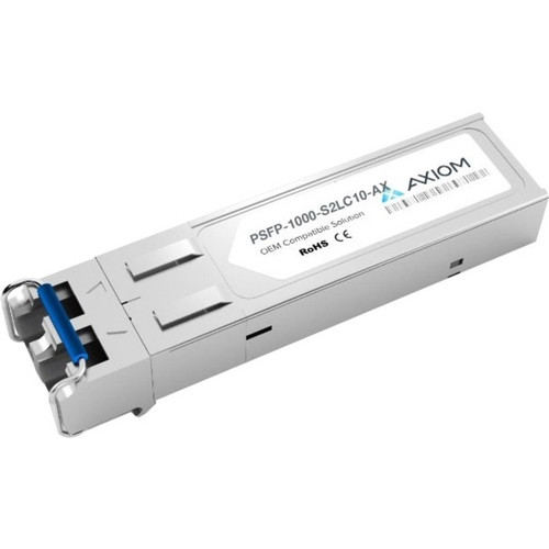 Axiom 1000BASE-LX SFP Transceiver for Perle - PSFP-1000-S2LC10 - For Optical Network, Data Networking - 1 x 1000Base-LX Network - - (Fleet Network)