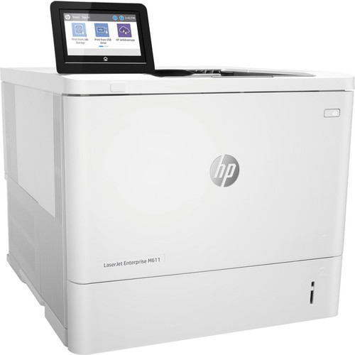 HP LaserJet Enterprise M611dn Desktop Laser Printer - Monochrome - 61 ppm Mono - 1200 x 1200 dpi Print - Automatic Duplex Print - 650 (Fleet Network)