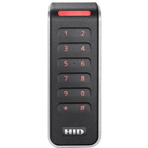 HID Signo 20k Card ReaderKeypad Access Device - Black Silver Door - Key Code Proximity - 394 100 mm Operating Range - Bluetooth 20KNKS-00-000000