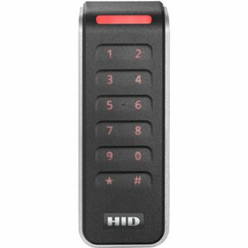 HID Signo 20k Card Reader/Keypad Access Device - Black, Silver Door, Indoor, Outdoor - Key Code, Proximity - 3.94" (100 mm) Operating (Fleet Network)